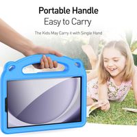 Dux Ducis Kindersichere Panda Schutzhülle mit Ständer Samsung Galaxy Tab A11 Plus / A9 Plus - Blau