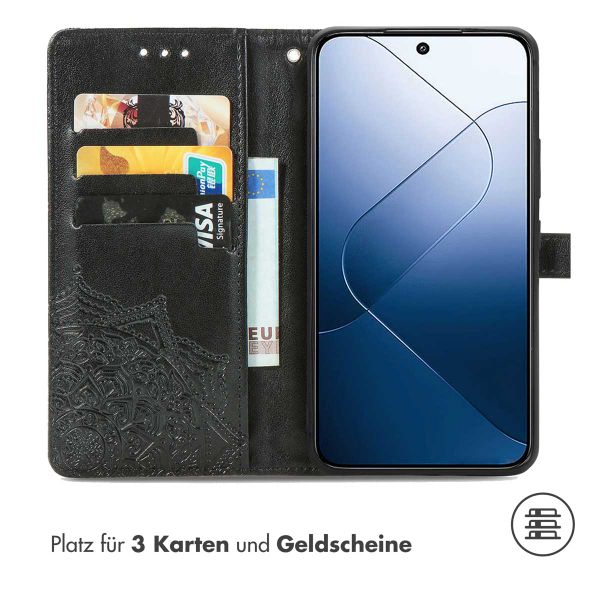 imoshion Mandala Klapphülle Xiaomi 14T - Schwarz