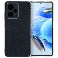 imoshion Design Hülle für das Xiaomi Redmi Note 12 Pro - Hearts