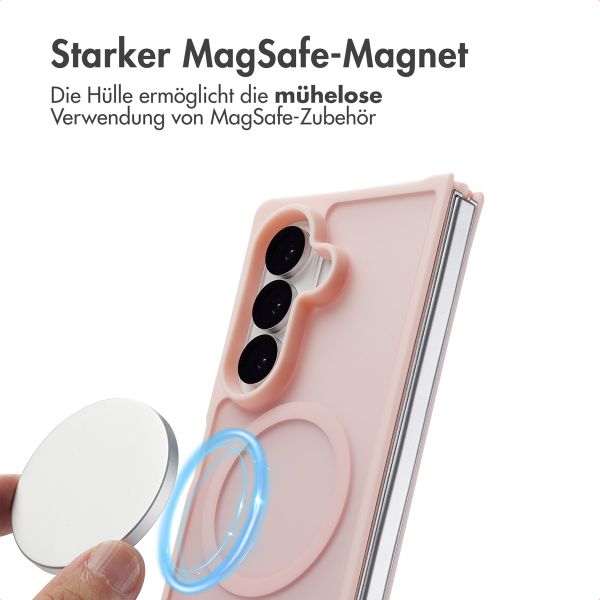 imoshion Color Guard Back Cover mit MagSafe Samsung Galaxy Fold 7 - Rosa