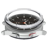 Spigen Chrono Shield für die Samsung Galaxy Watch 4 Classic - 46 mm - Silber