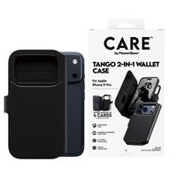 CARE by PanzerGlass Tango 2 in 1 Wallet Case MagSafe Apple iPhone 17 Pro - Schwarz