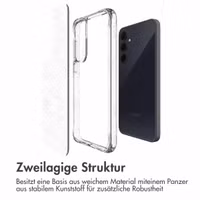 imoshion Klare Glitter Backcover Samsung Galaxy A55 - Silber