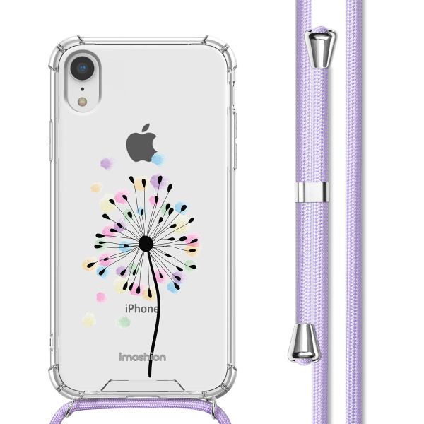 imoshion Design Hülle mit Band Apple iPhone Xr - Sandstone Dandelion