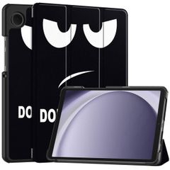imoshion Design Trifold Klaphülle Samsung Galaxy Tab A11 / A9 8.7 Zoll - Don't touch