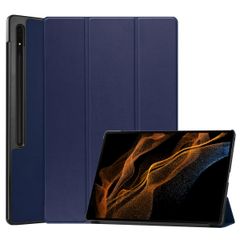 imoshion Trifold Klapphülle Galaxy Tab S8 Ultra - Dunkelblau