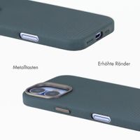 Accezz Mesh Backcover mit MagSafe Apple iPhone 17 - Dunkelblau