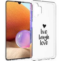 imoshion Design Hülle Samsung Galaxy A32 (4G) - Live Laugh Love