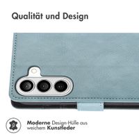 imoshion Luxuriöse Klapphülle Samsung Galaxy S26 - Hellblau