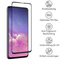 Accezz Full Cover Screen Protector aus gehärtetem Glas Samsung Galaxy S10