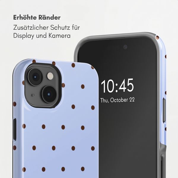 Selencia Vivid Rückabdeckung mit MagSafe Apple iPhone 14 - Happy Dots Digital Sky