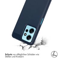 imoshion Brushed Back Cover Xiaomi Redmi Note 12 (4G) - Dunkelblau
