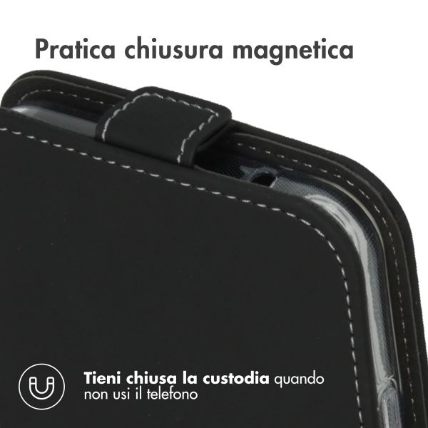 Accezz Flip Case Samsung Galaxy A34 (5G) - Schwarz