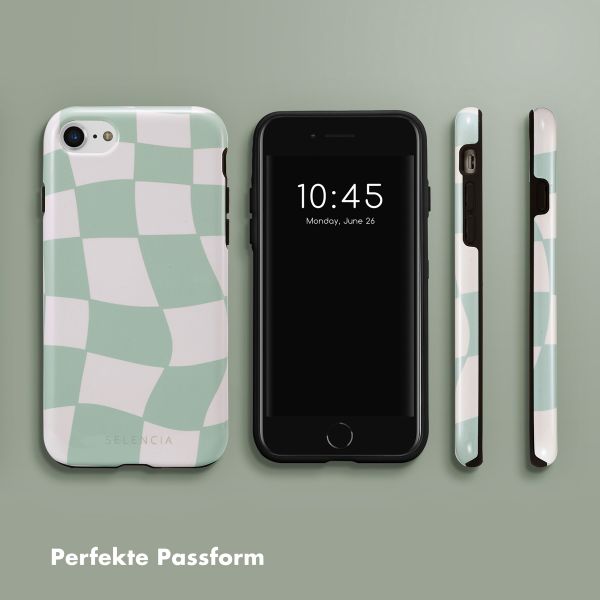 Selencia Vivid Back Cover Apple iPhone SE (2022 / 2020) / 8 / 7 / 6(s) - Groovy Sage Green