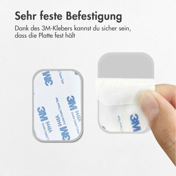 imoshion Metallplättchen für magnetische Halterungen - Grau