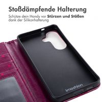 imoshion Design Klapphülle Samsung Galaxy S26 - Crush Check Coral Dust