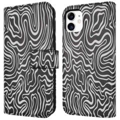 imoshion Design Klapphülle Apple iPhone 11 - Black And White