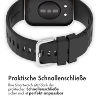 imoshion Silikonband für das  Huawei Watch Fit 3 - Schwarz