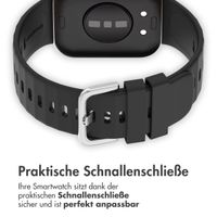 imoshion Silikonarmband für das Huawei Watch Fit 3 - Schwarz