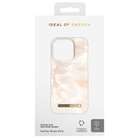 iDeal of Sweden Fashion Back Case für das iPhone 15 Pro - Rose Pearl Marble