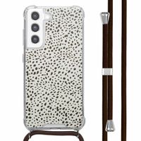 imoshion Design Hülle mit Band Samsung Galaxy S21 FE - Desert Dots
