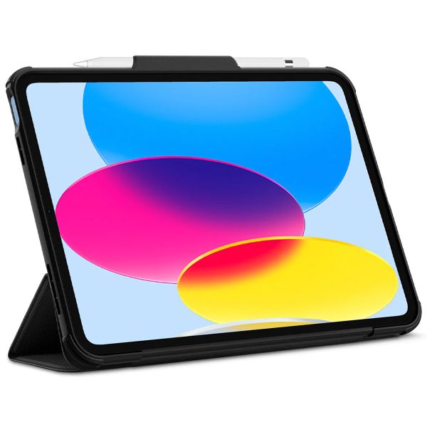 Spigen Rugged Armor Pro Klapphülle Apple iPad 11 (2025) 11 Zoll A16 / iPad 10 (2022) 10.9 Zoll - Schwarz