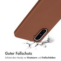 Accezz MagSafe Leather Backcover Samsung Galaxy A36 / A56 - Kaffeebraun