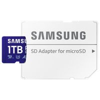 Samsung PRO Plus microSD 2023 - 1TGB - Inklusive SD-Adapter - UHS-I/U3/Full HD/4K UHD