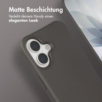 imoshion Color Backcover mit abnehmbarem Handykette und MagSafe Apple iPhone 17 - Black Coffee