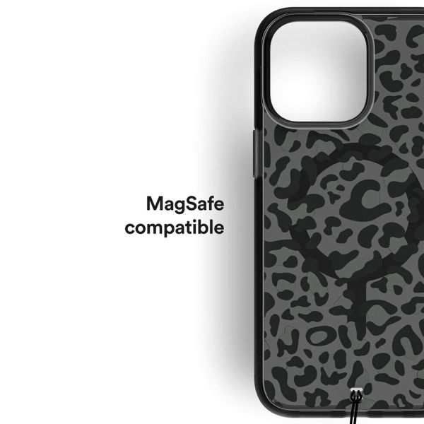 BodyGuardz Ace Pro MagSafe Back Cover für das iPhone 15 Pro Max - Leopard Spots