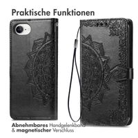 imoshion Mandala Klapphülle Apple iPhone 16e - Schwarz