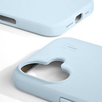 iDeal of Sweden Silikonhülle mit MagSafe Apple iPhone 16 - Light Blue