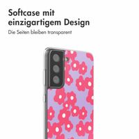 imoshion  Design Hülle für das Samsung Galaxy S21 FE - Dusty Rose Blossoms