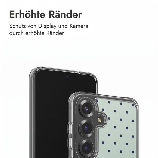 imoshion Design Hülle Samsung Galaxy A18 (4G) / A17 (4G/5G) - Polka Dot Mintgroen
