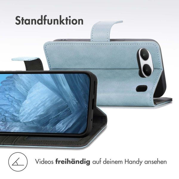 imoshion Luxuriöse Klapphülle OnePlus Nord 4 - Hellblau