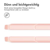 imoshion Trifold Hardcase Klapphülle für das iPad Air 11 Zoll (2025) M3 / (2024) M2 / Air 5 (2022) / Air 4 (2020) - Rosa