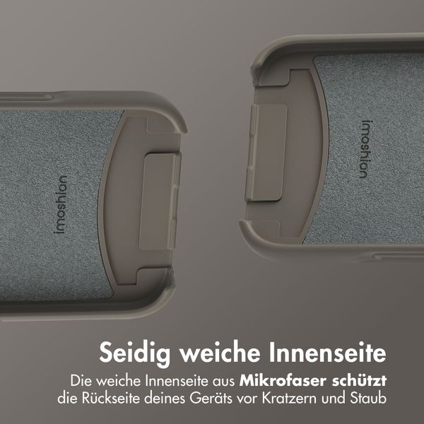 imoshion Color Backcover mit abtrennbarem Band MagSafe für das Apple iPhone 16 - Black Coffee