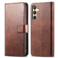 imoshion Luxuriöse Klapphülle Samsung Galaxy S25 / S24 - Dunkelbraun