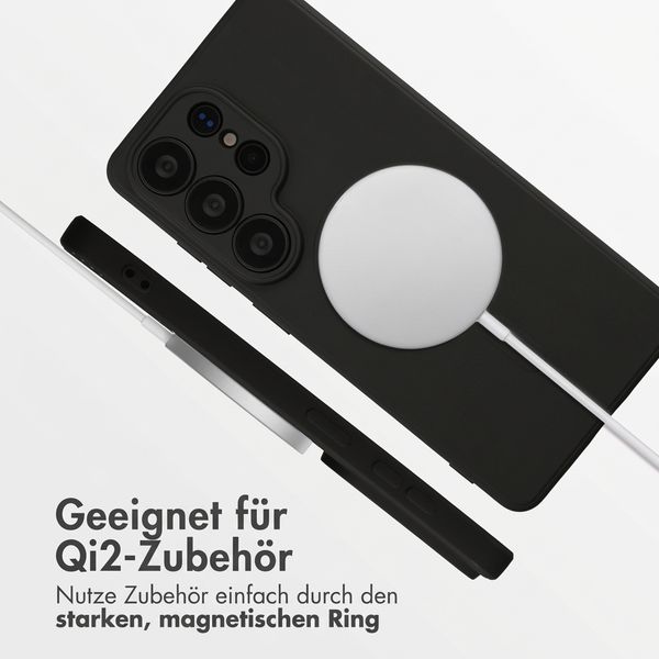 imoshion Color Back Cover mit MagSafe Samsung Galaxy S26 Ultra - Schwarz