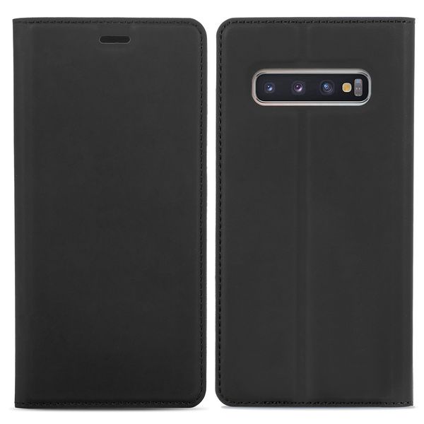 imoshion Slim Folio Klapphülle Samsung Galaxy S10 - Schwarz