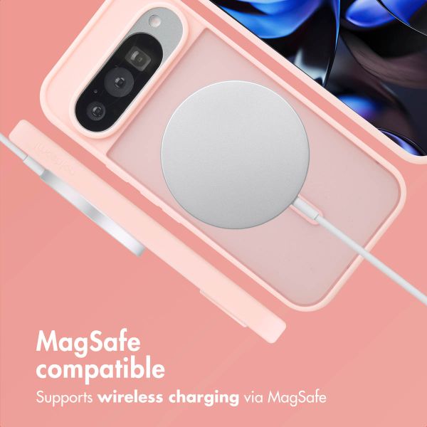 imoshion Color Guard Back Cover mit MagSafe Google Pixel 9 / 9 Pro / 10 / 10 Pro - Hellrosa