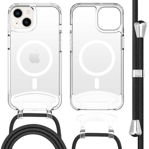 imoshion MagSafe Hülle mit abnehmbarem Band Apple iPhone 13 - Transparent