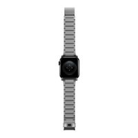 Nomad Titan-Gliederarmband für das  Apple Watch Series 1 t/m 11 / SE / Ultra (44/45/46/49 mm) - Silver