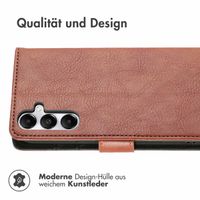 imoshion Luxuriöse Klapphülle Samsung Galaxy A17 - Braun
