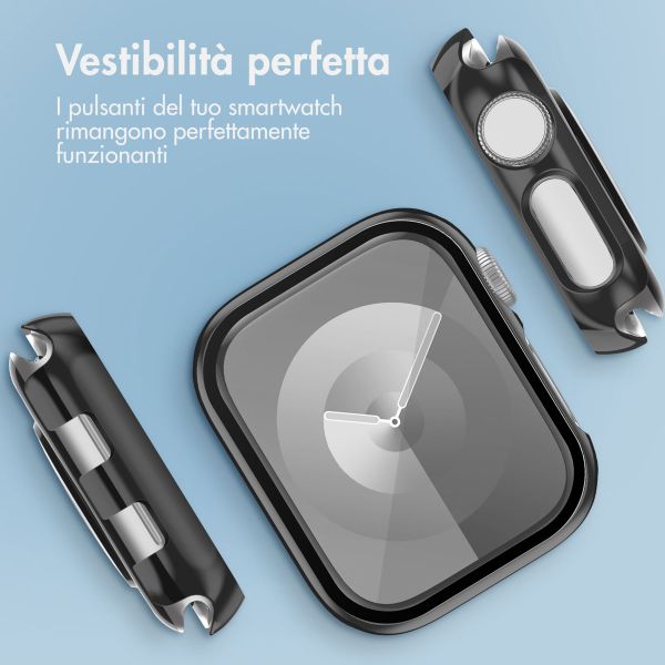 imoshion Full Cover glänzendes Hard Case Apple Watch 1 / 2 / 3 - 42 mm - Schwarz