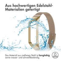 imoshion Magnetisches Milanaise Armband für das  Samsung Galaxy Fit 2 - Gold
