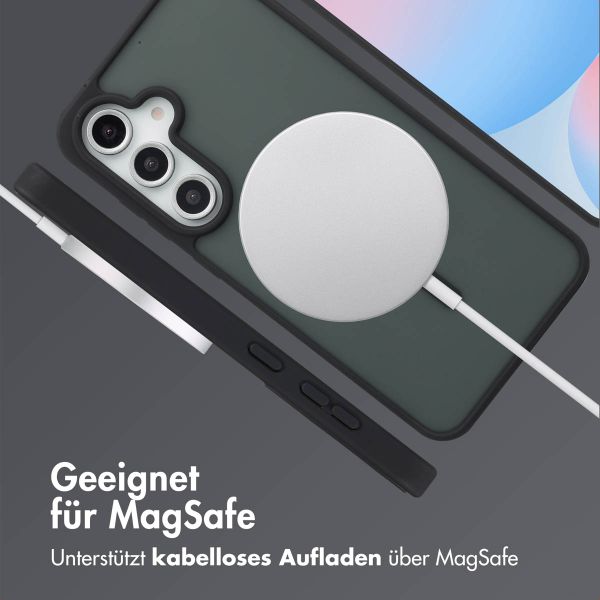 imoshion Color Guard Back Cover mit MagSafe für das Samsung Galaxy S24 FE - Schwarz