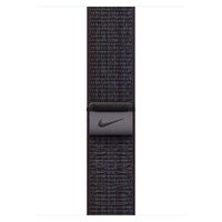 Apple Nike Sport Loop Band für die Apple Watch Series 1 bis 10 / SE / Ultra (2) (44/45/46/49 mm) - Black/Blue