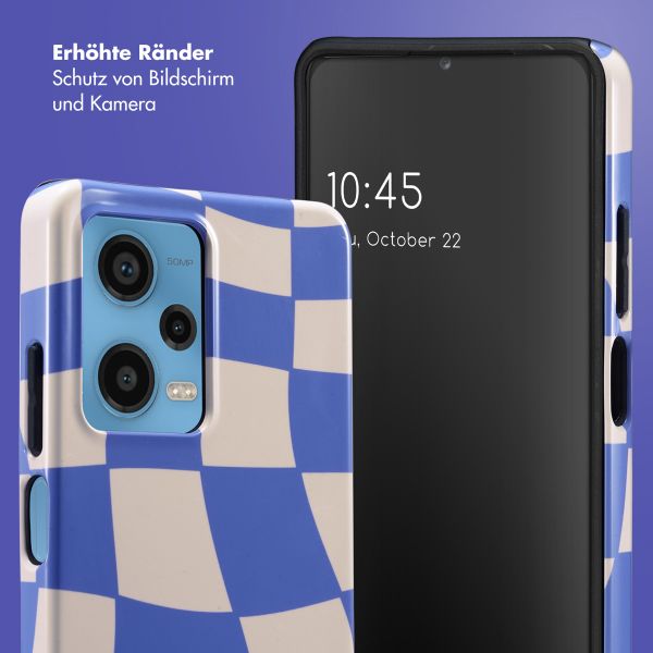 Selencia Vivid Tough Back Cover für das Xiaomi Redmi Note 12 Pro - Groovy Sapphire Blue