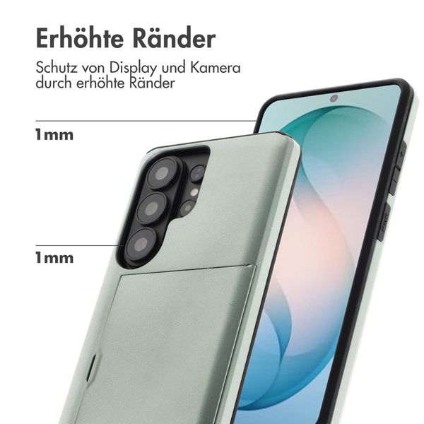 imoshion Backcover mit Kartenfach Samsung Galaxy S26 Ultra - Grün